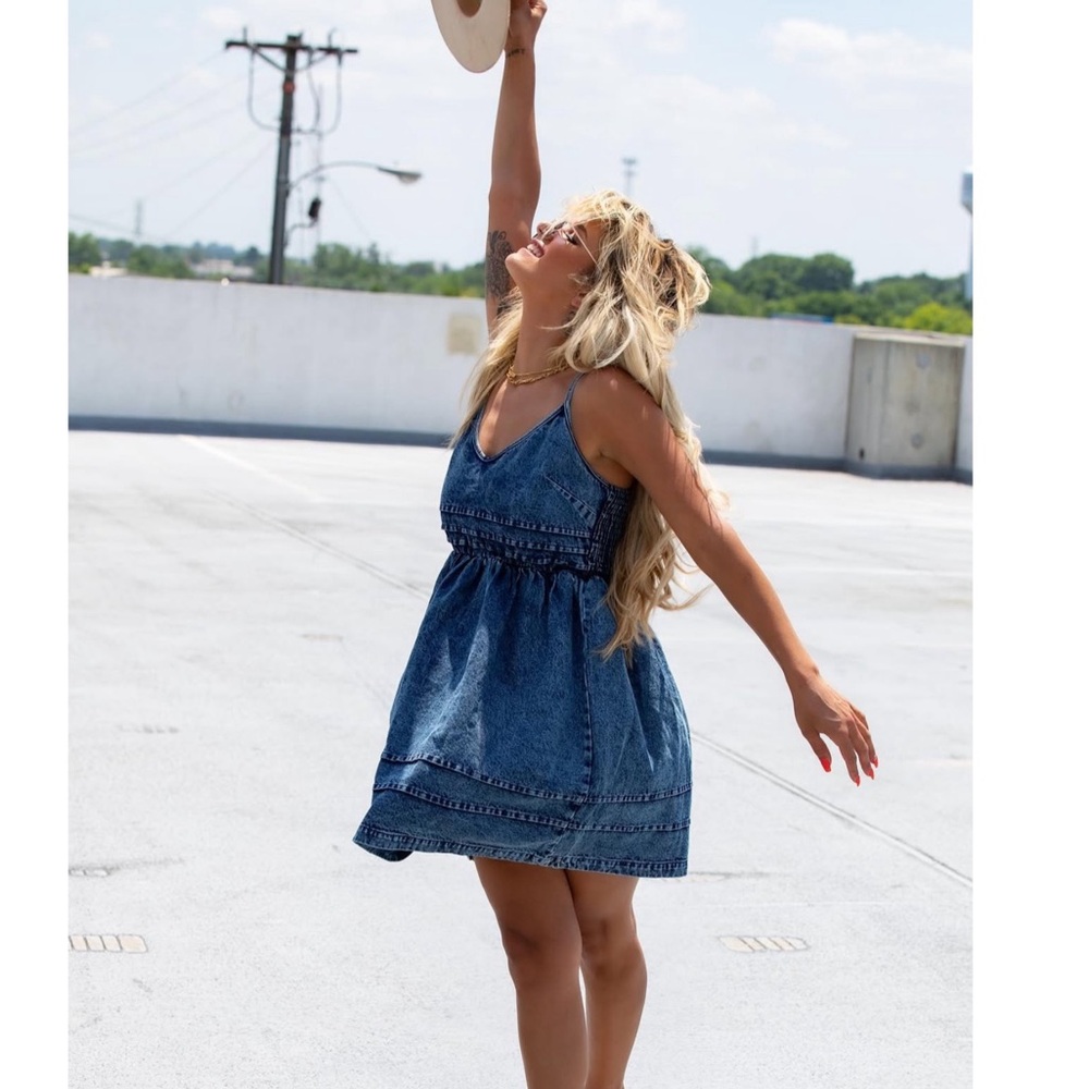 Demps X Denim Dress